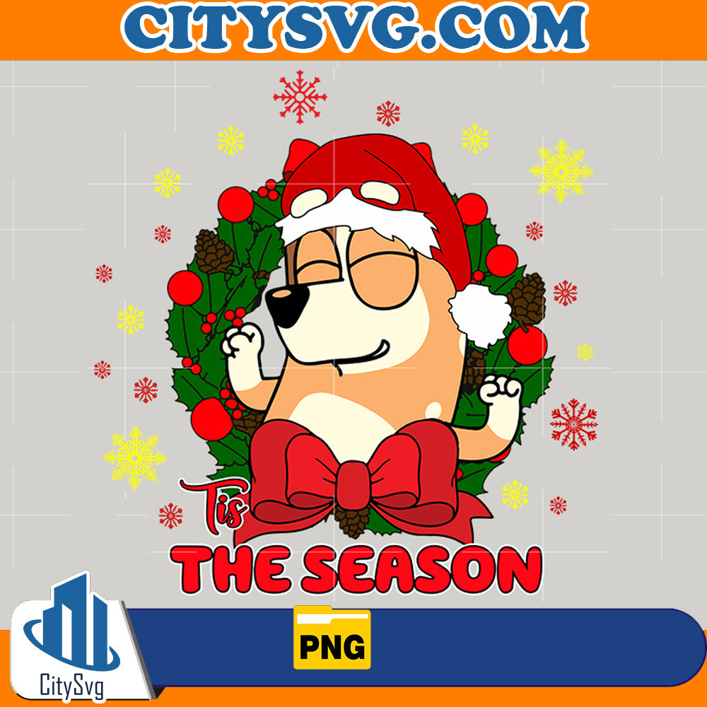 Tis the Season chilli heeler Png CitySvg