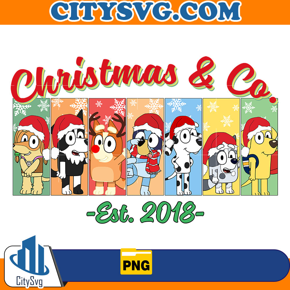 Christmas & Co. Est 2018 Png CitySvg