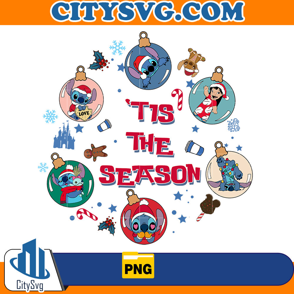 Tis The Season Stitchmas Png CitySvg