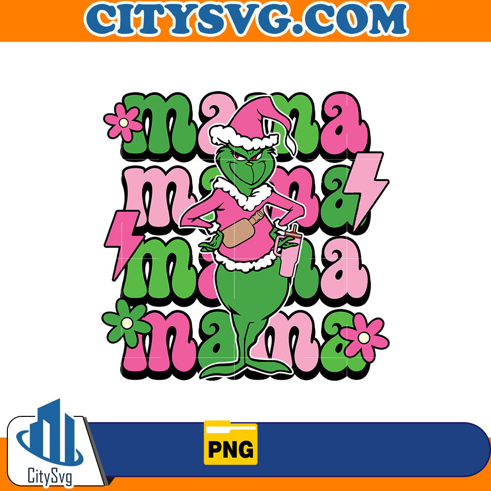 Mama Grinch Png CitySvg