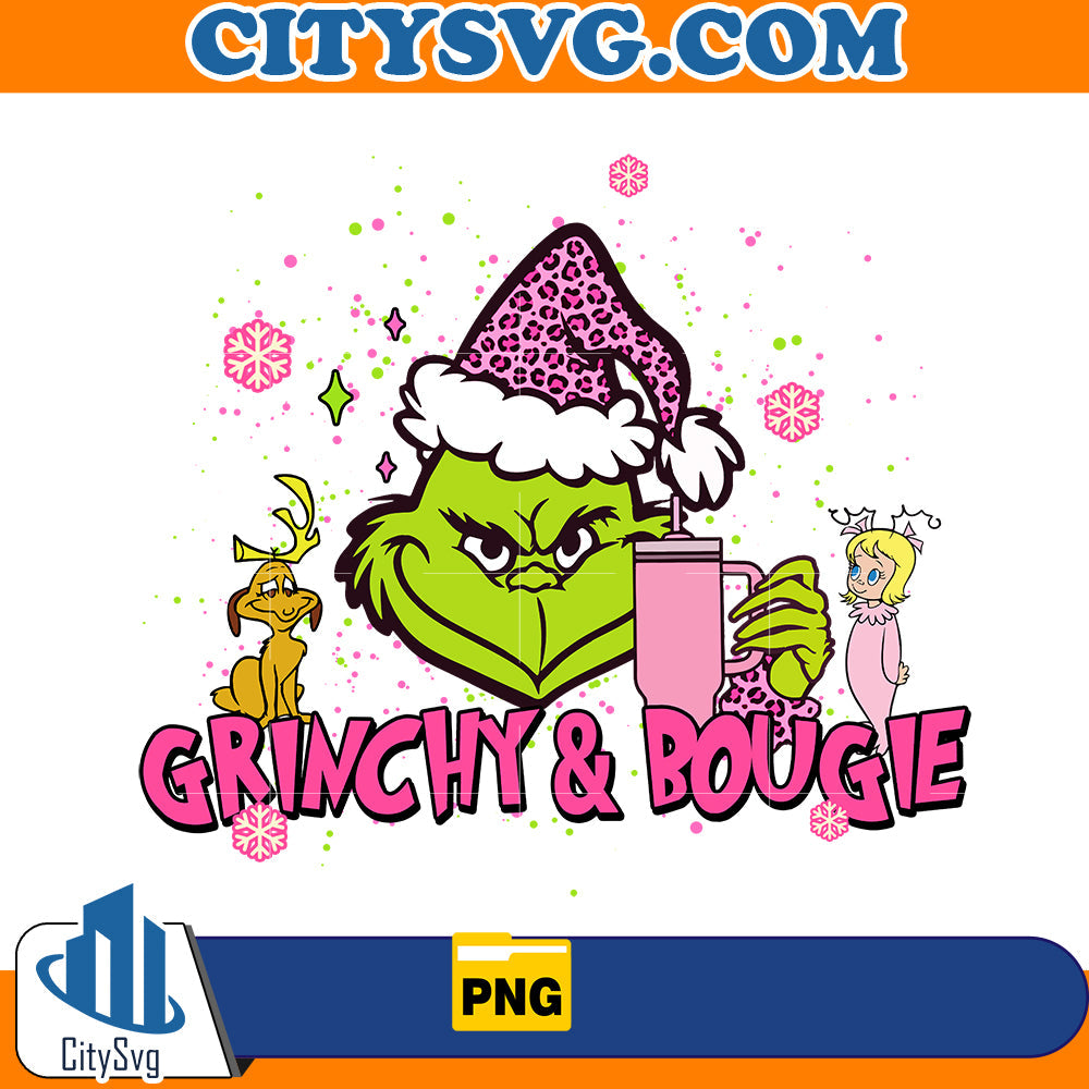 Grinchy & Bougie Png CitySvg