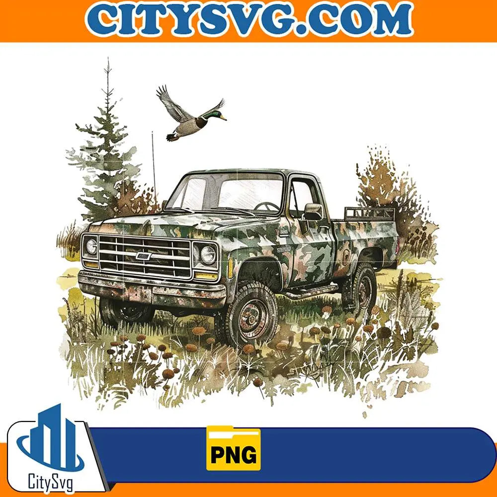 CamoTruckHuntingPng