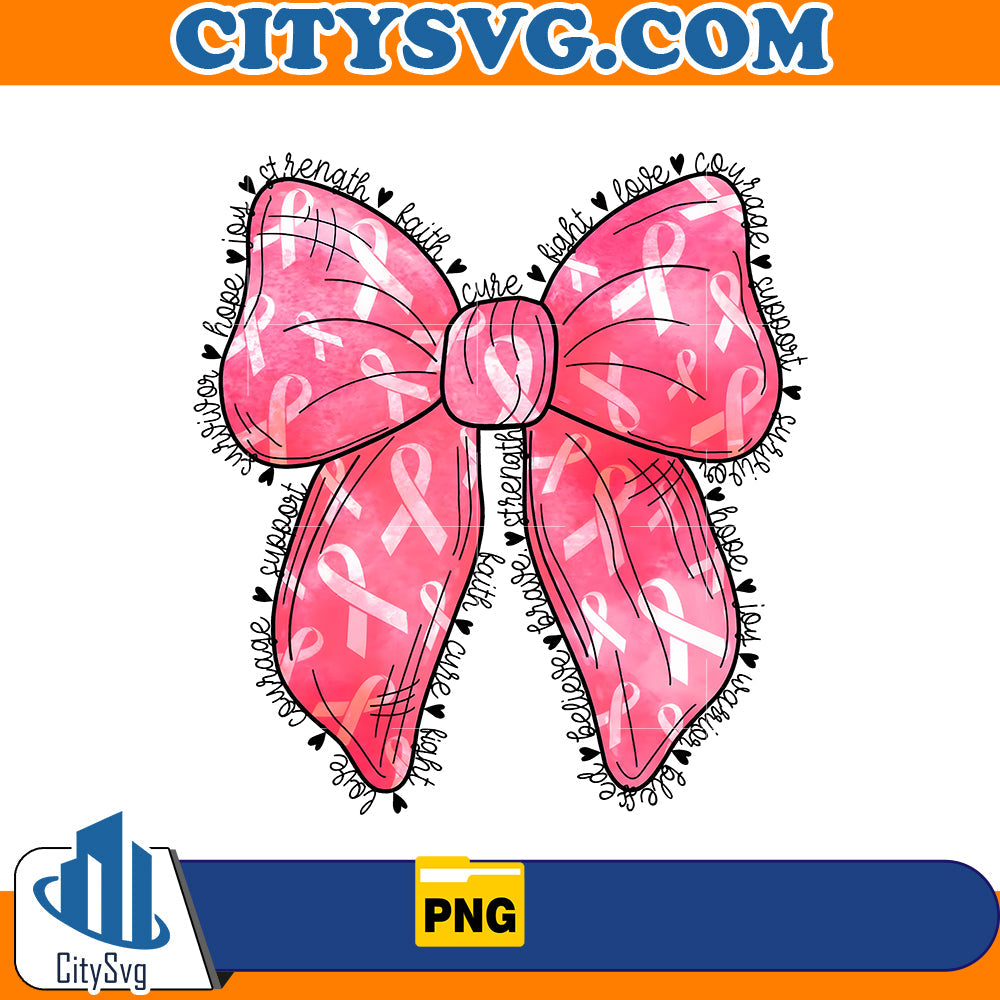 Cancer Coquette Bow Png CitySvg