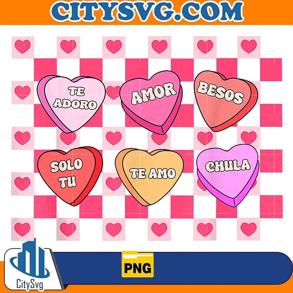 CandyHeartsValentinePng