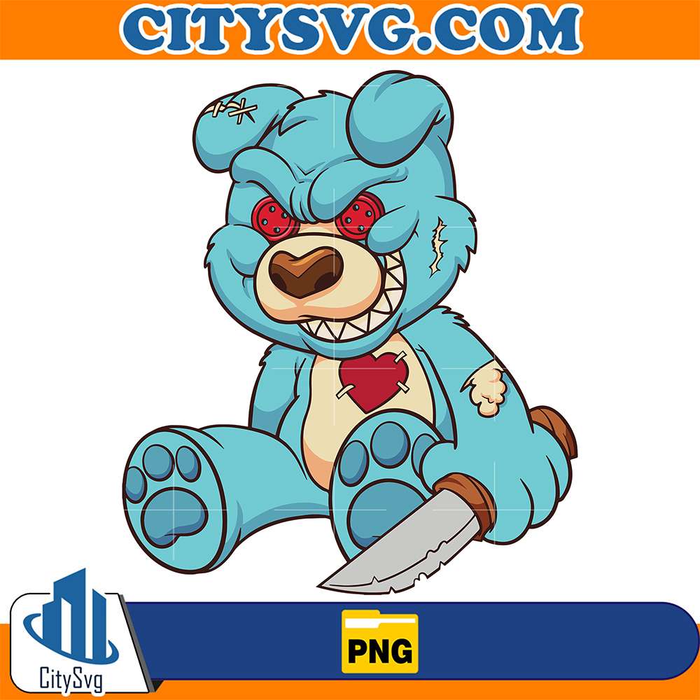 Care-Bears-Teddy-Bear-Halloween-Horror-Character-Png