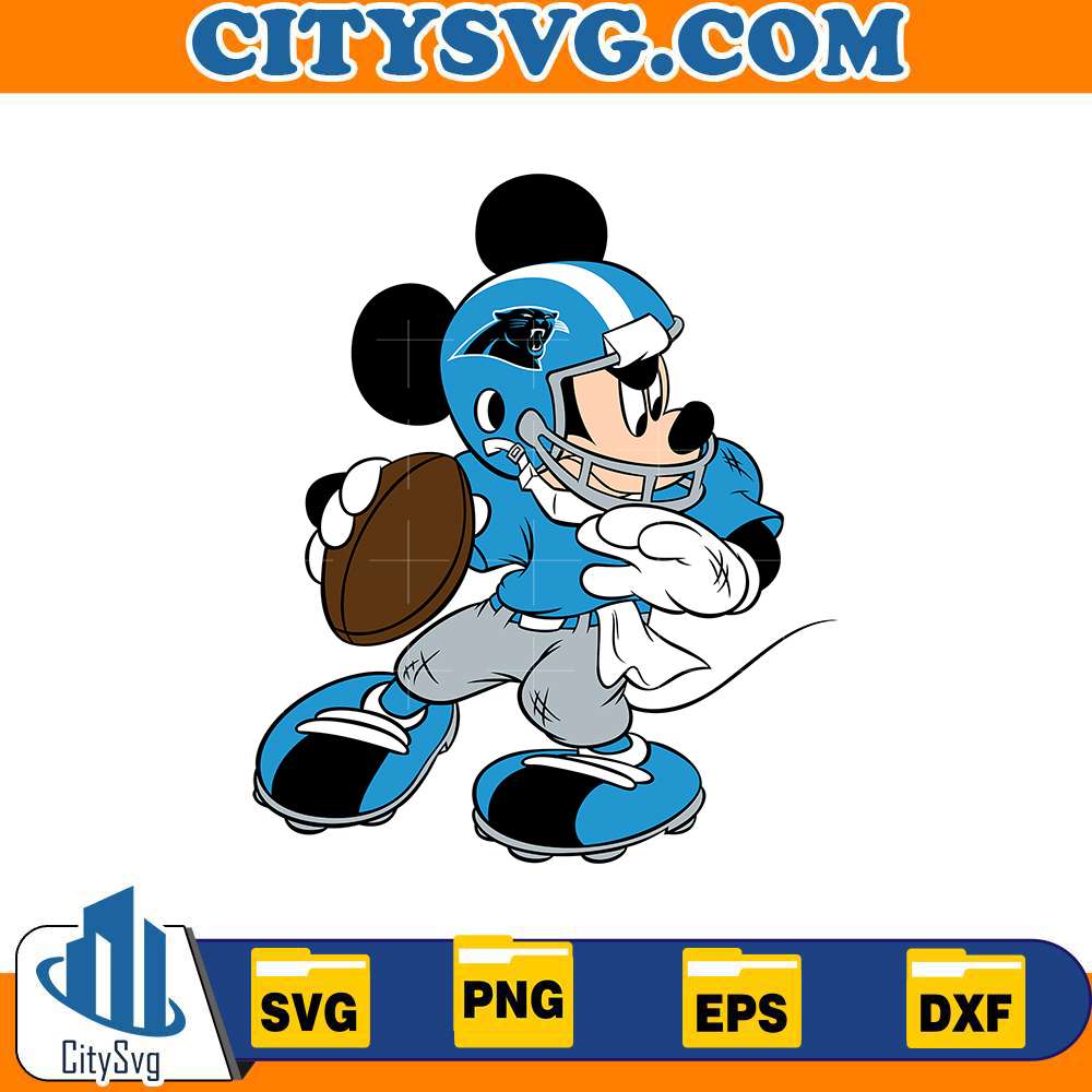 Carolina-Panthers-Mickey-Svg