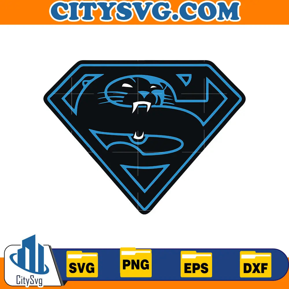 Super Carolina Panthers Svg CitySvg
