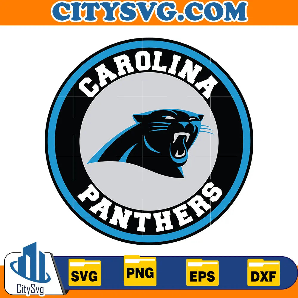 Carolina Panthers Svg CitySvg
