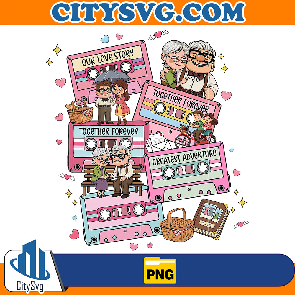 Cartoon-Couple-Valentine-Png-Valentine-Cassette-Tapes-Png