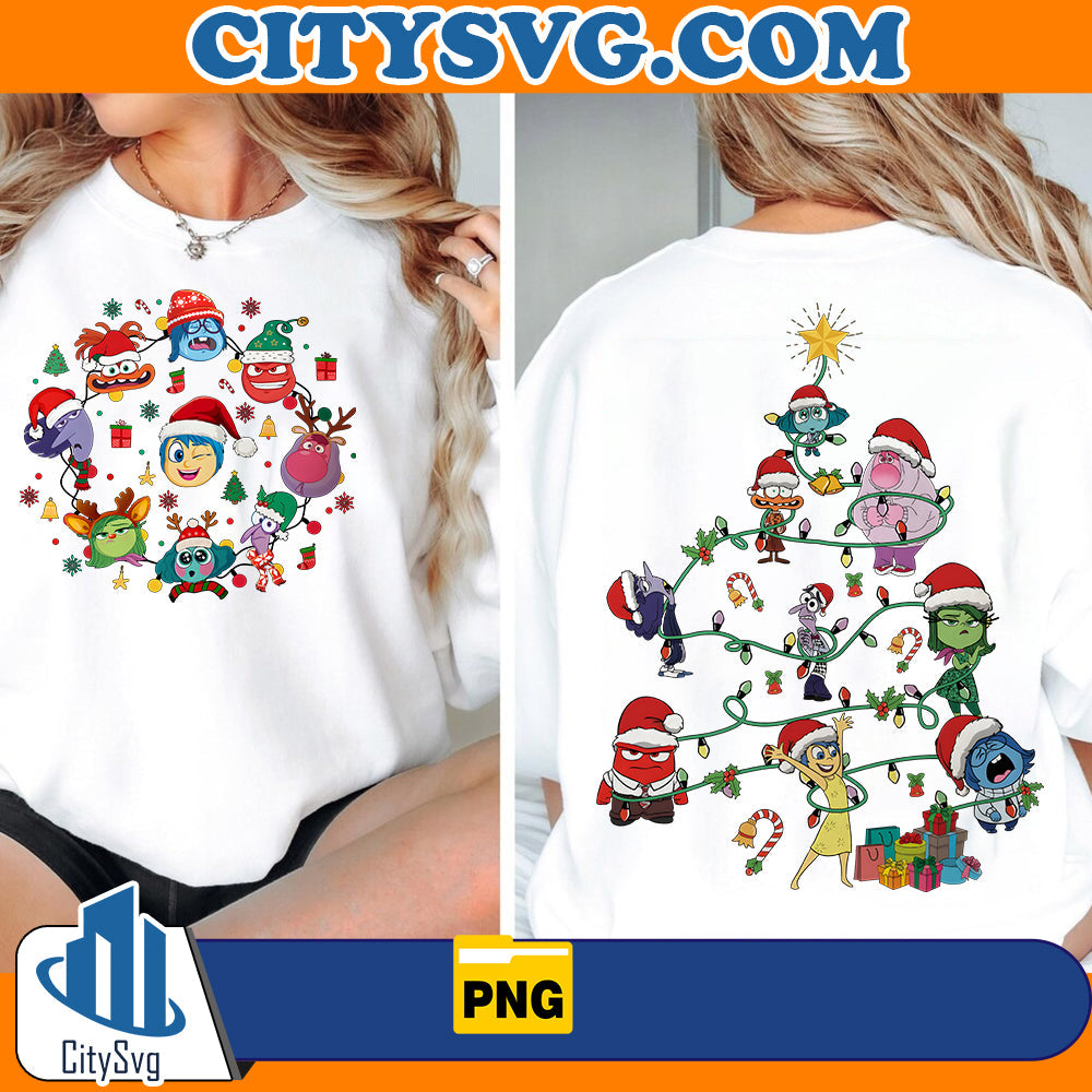 Cartoon Emotions Friends Christmas Png CitySvg