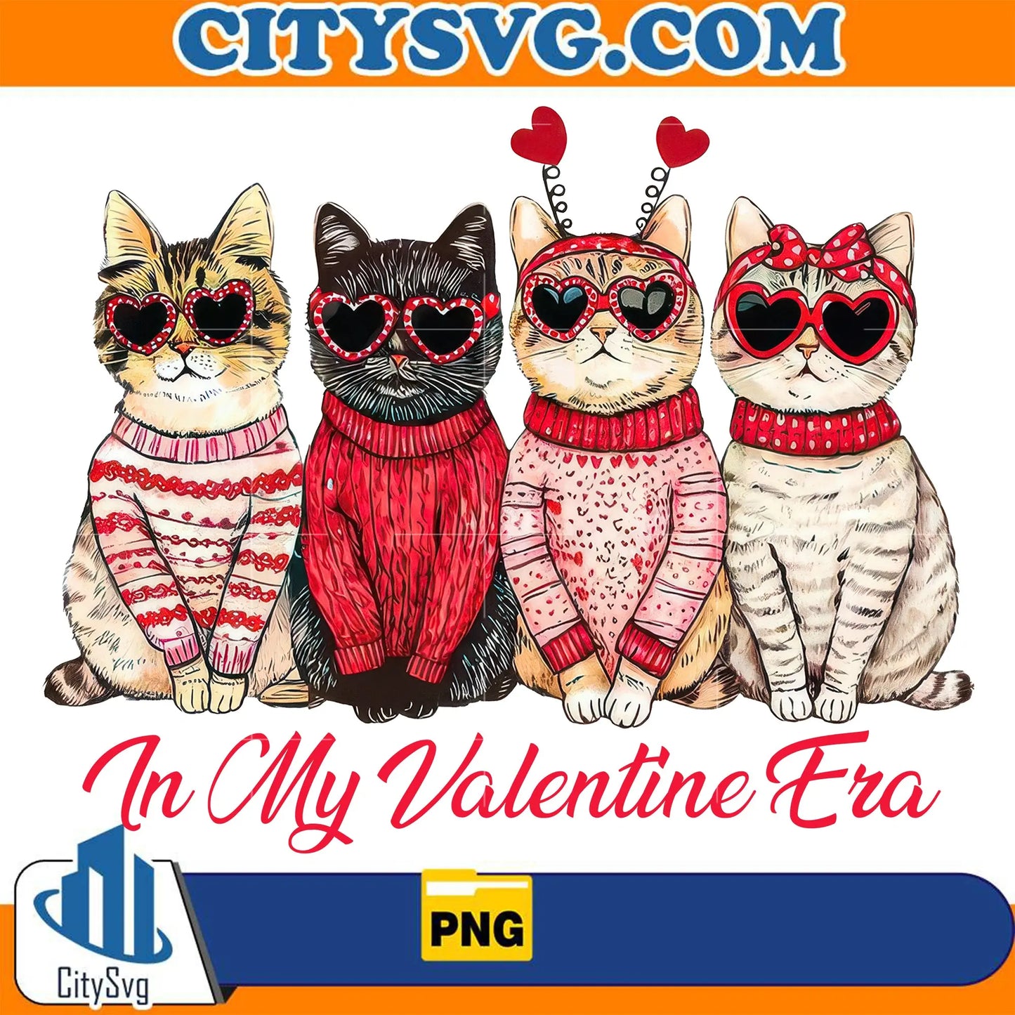 CatsInMyValentineEraPng
