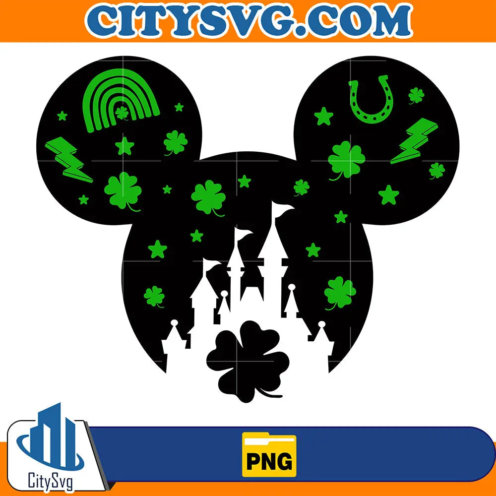 CharmingMouseStPatricksDayPng