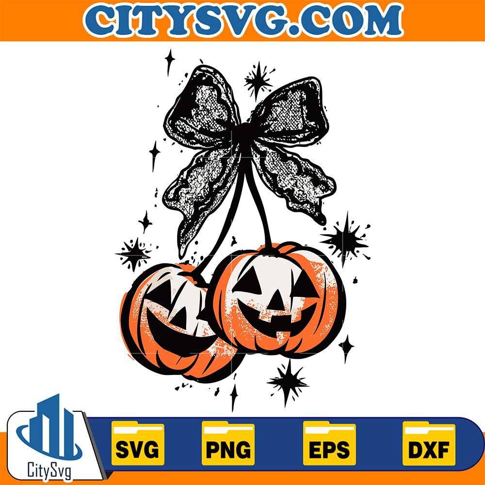 Cherries-Pumpkin-Svg