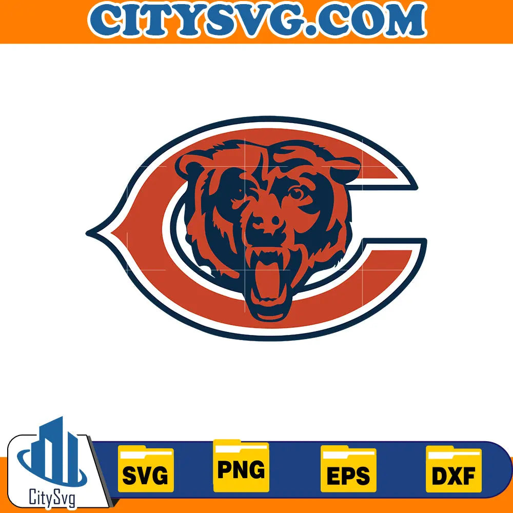 Chicago Bears Svg CitySvg