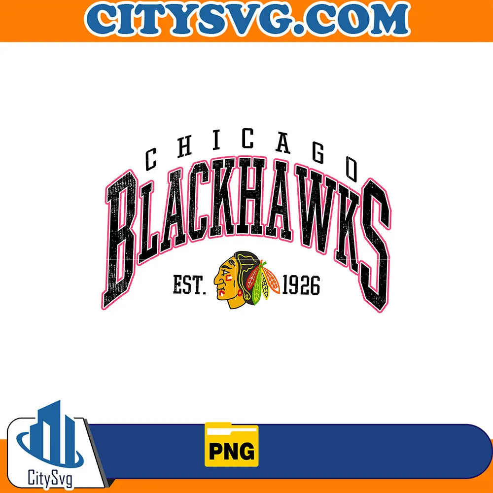 ChicagoBlackhawksEst1926Png