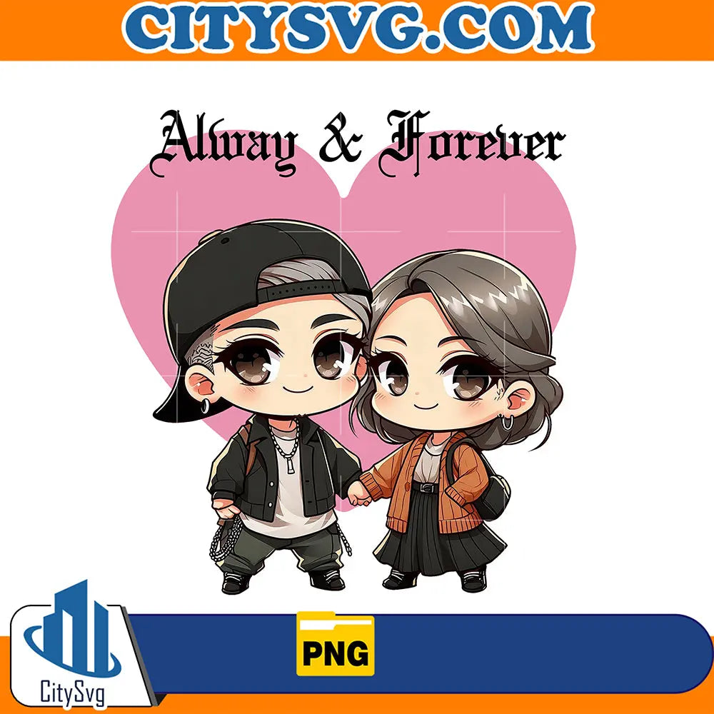 ChicanoAlwaysAndForeverCoupleValentinePng_10
