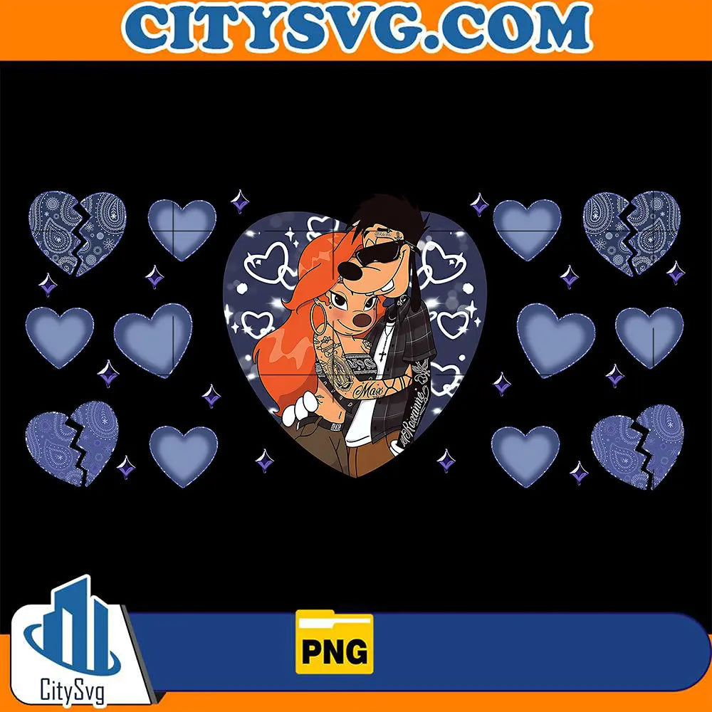 ChicanoCholoCartoonMaxAndRoxanneCouple16ozGlassCanValentinePng_6
