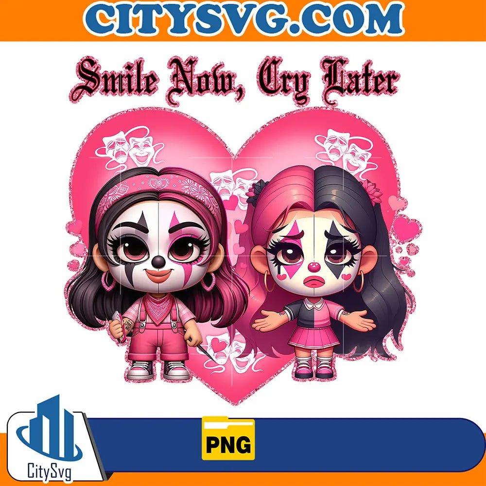 ChicanoGirlSmileNowCryLaterValentinePng