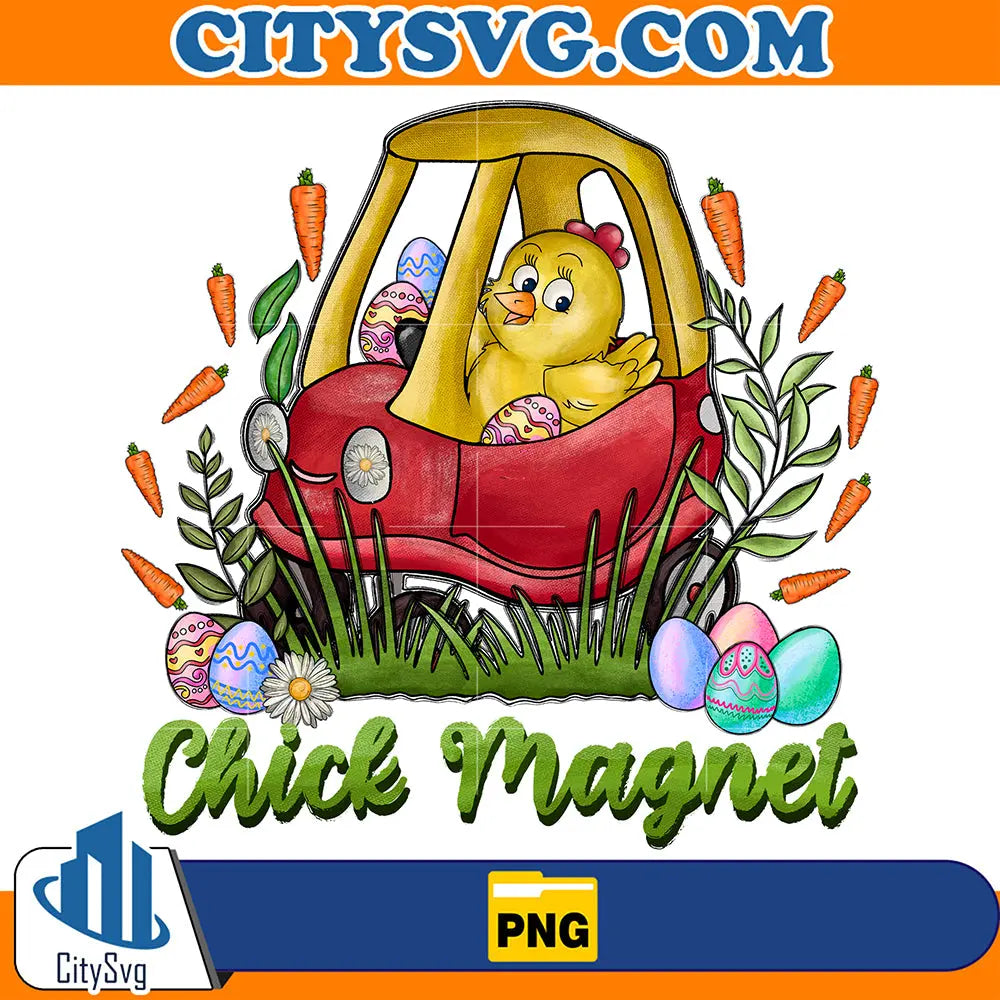 ChickMagnetSublimationPng