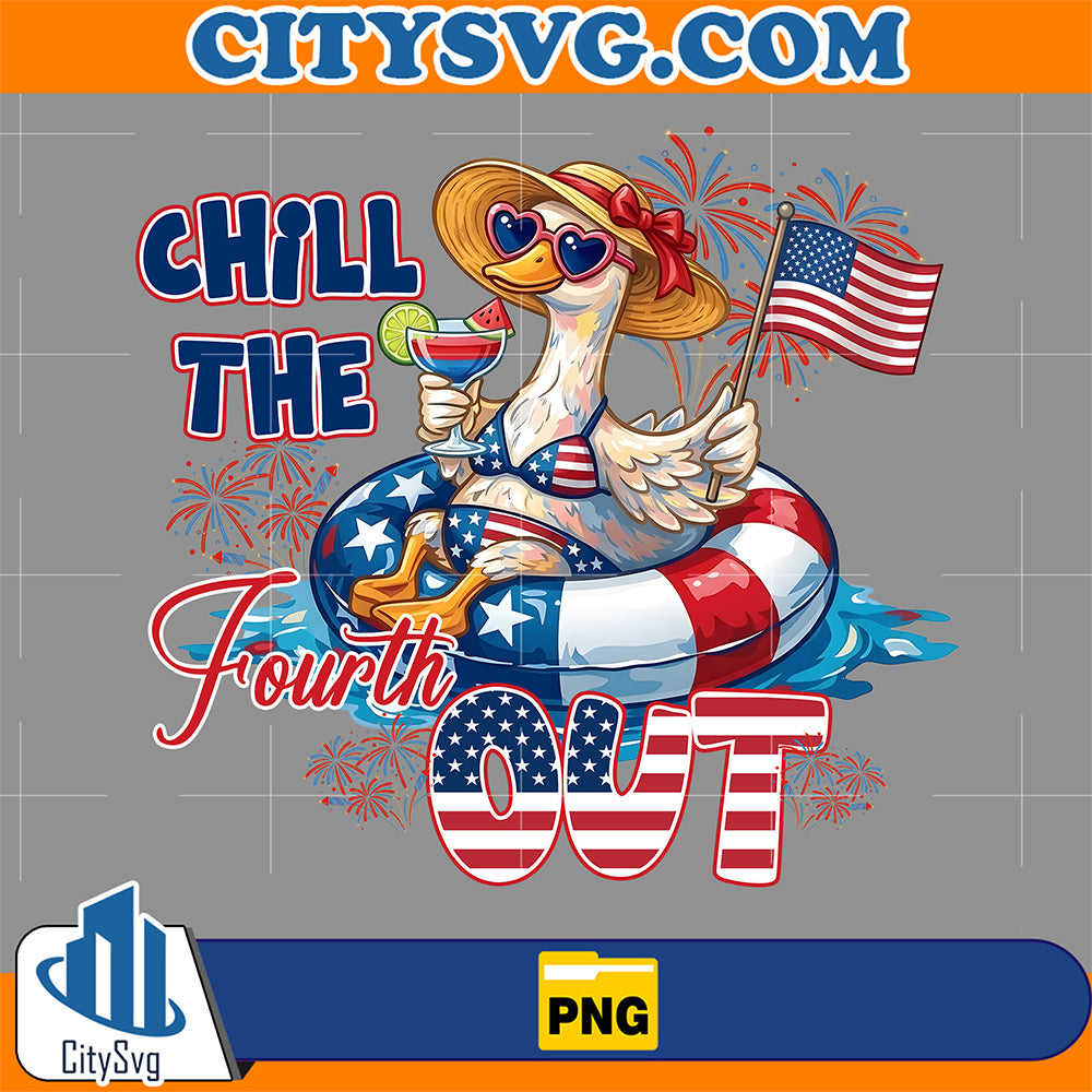 Chill-The-Fourth-Out-Goose-Png
