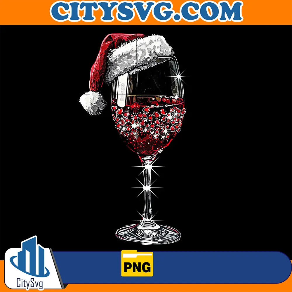 ChristmasCupGlassWinePng