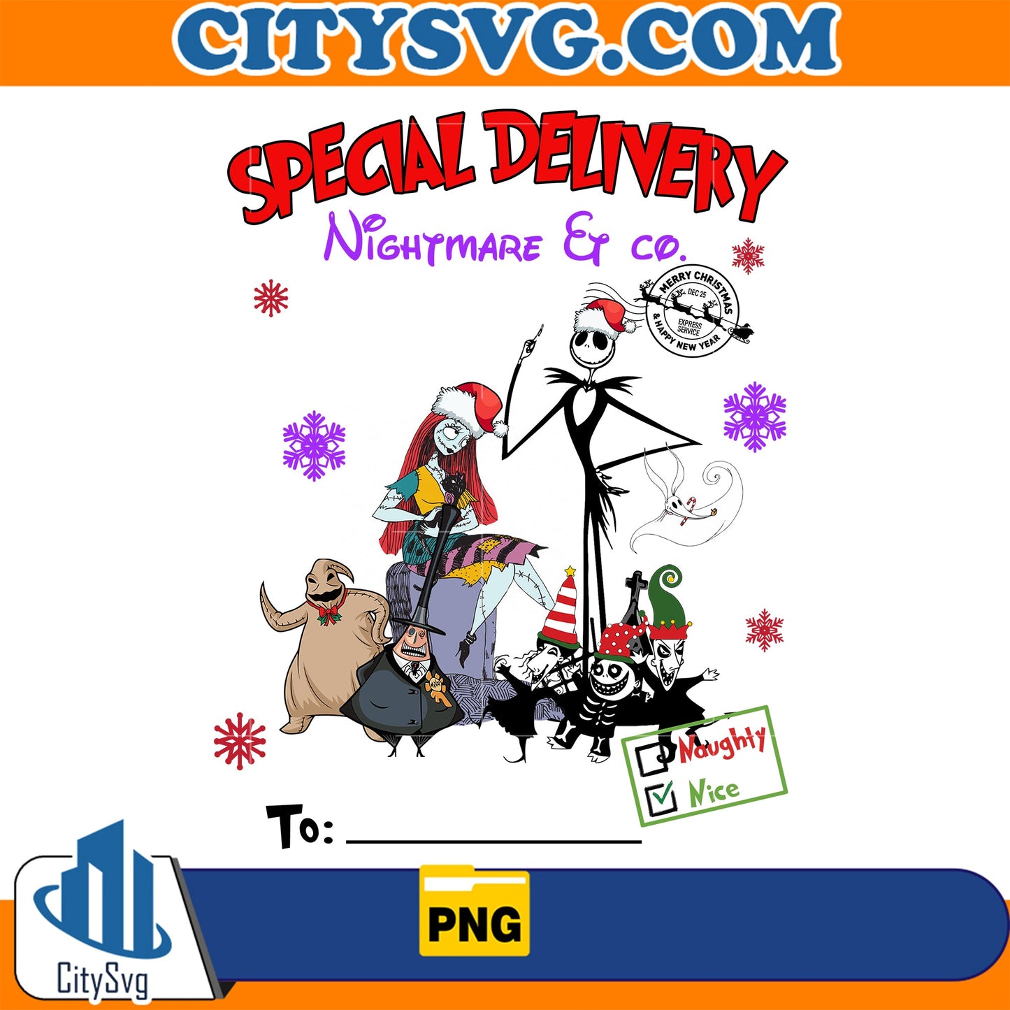Special Delivery Nightmare & Co To Png CitySvg