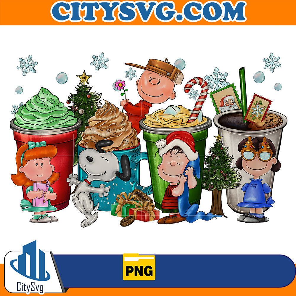 Christmas Snoop and Friends Christmas Png CitySvg