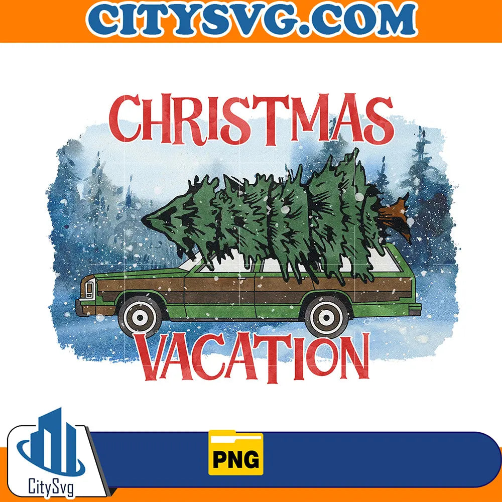ChristmasTruckTreeVacationPng