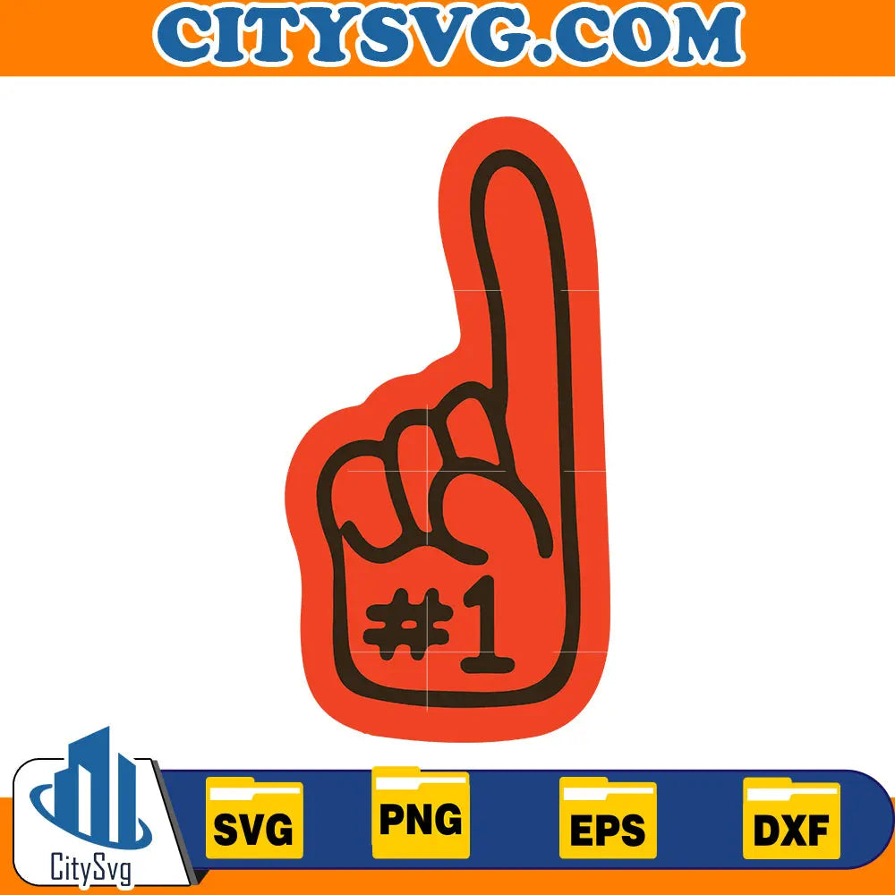 #1 Cleveland Browns Svg CitySvg