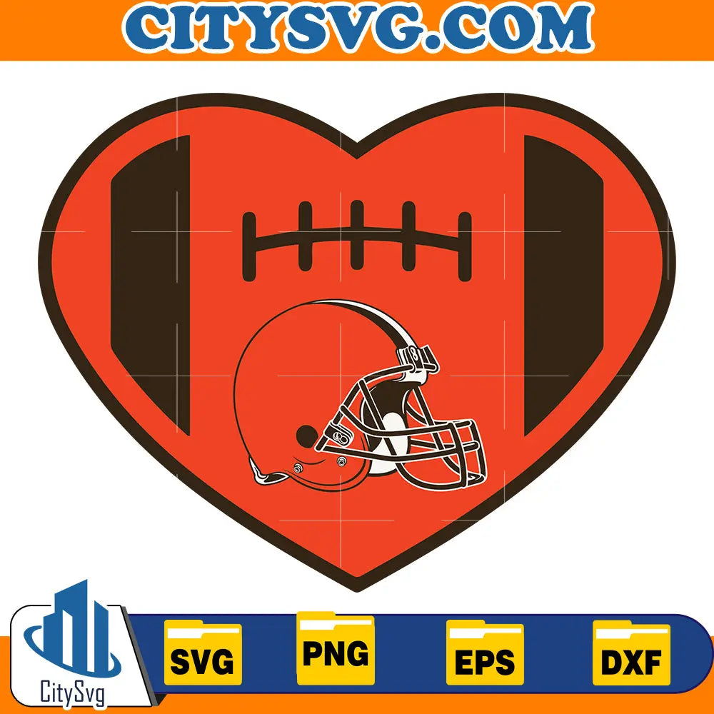 Heat Cleveland Browns Svg CitySvg