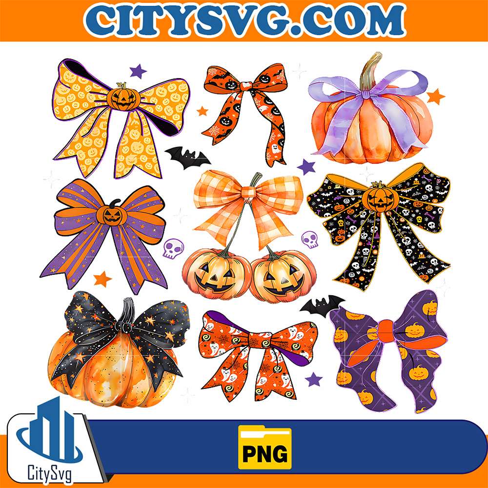 Coquette-Bow-Pumpkin-Halloween-Coquette-Bow-Girl-Png