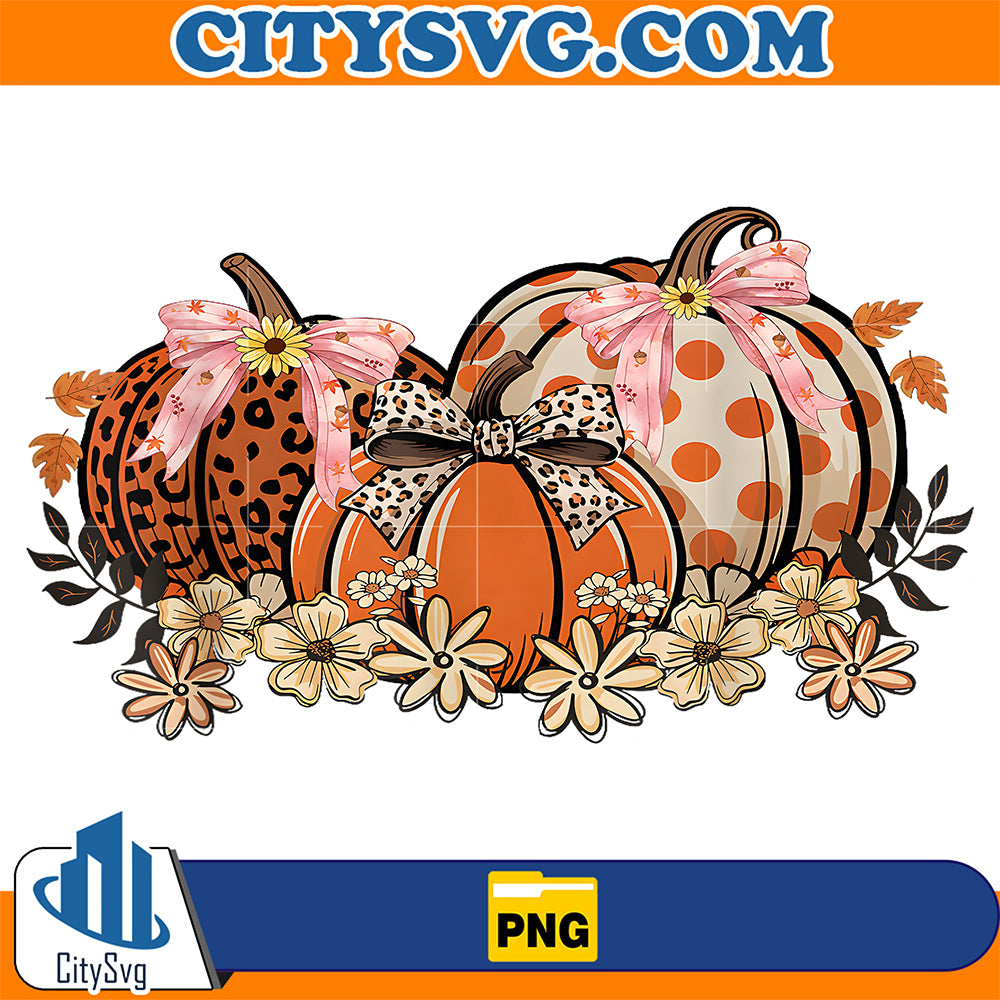 Coquette-Pumpkin-Fall-Floral-Autumn-Leaves-Thanksgiving-Png
