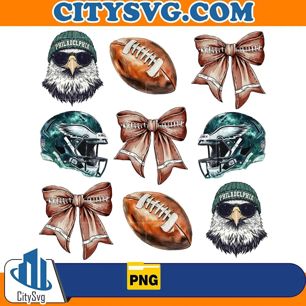 CoquettePhiladelphiaEagleFootballPng