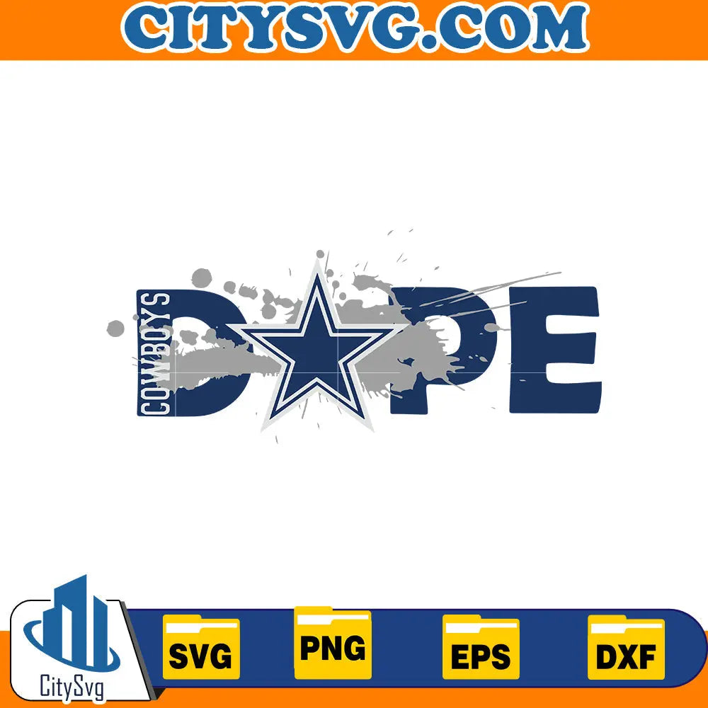 Dope Dallas cowboys Svg CitySvg
