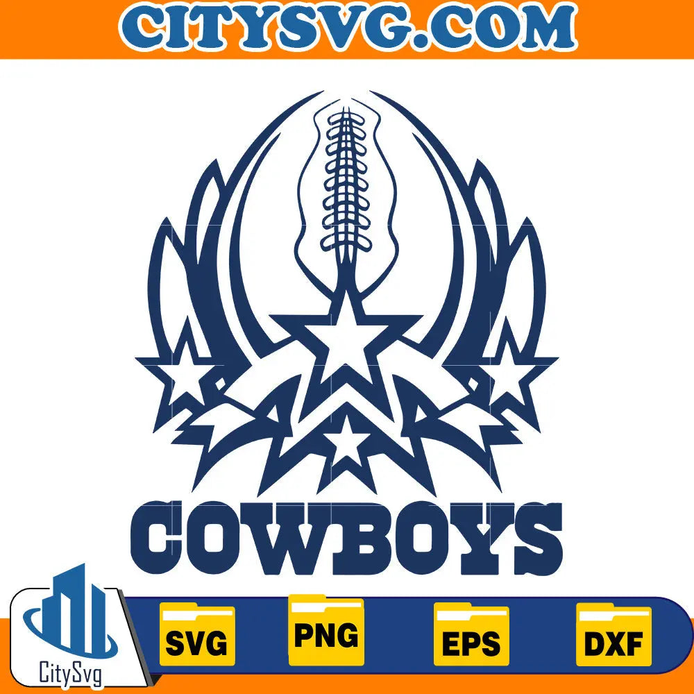 Dallas cowboys Svg CitySvg