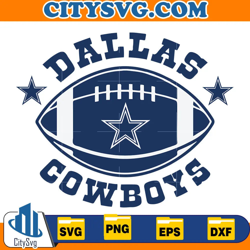 Dallas cowboys Svg CitySvg