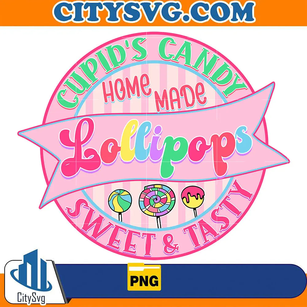 Cupid_sCandyHomeMadeLolipopsSweet_TastyPng