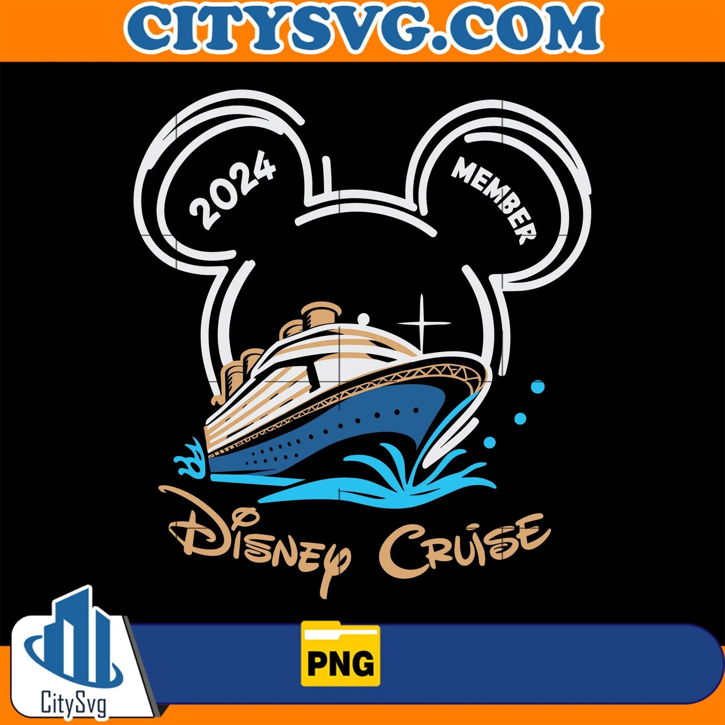 CustomDisneyCruiseFamilyVacation2024DisneyPng