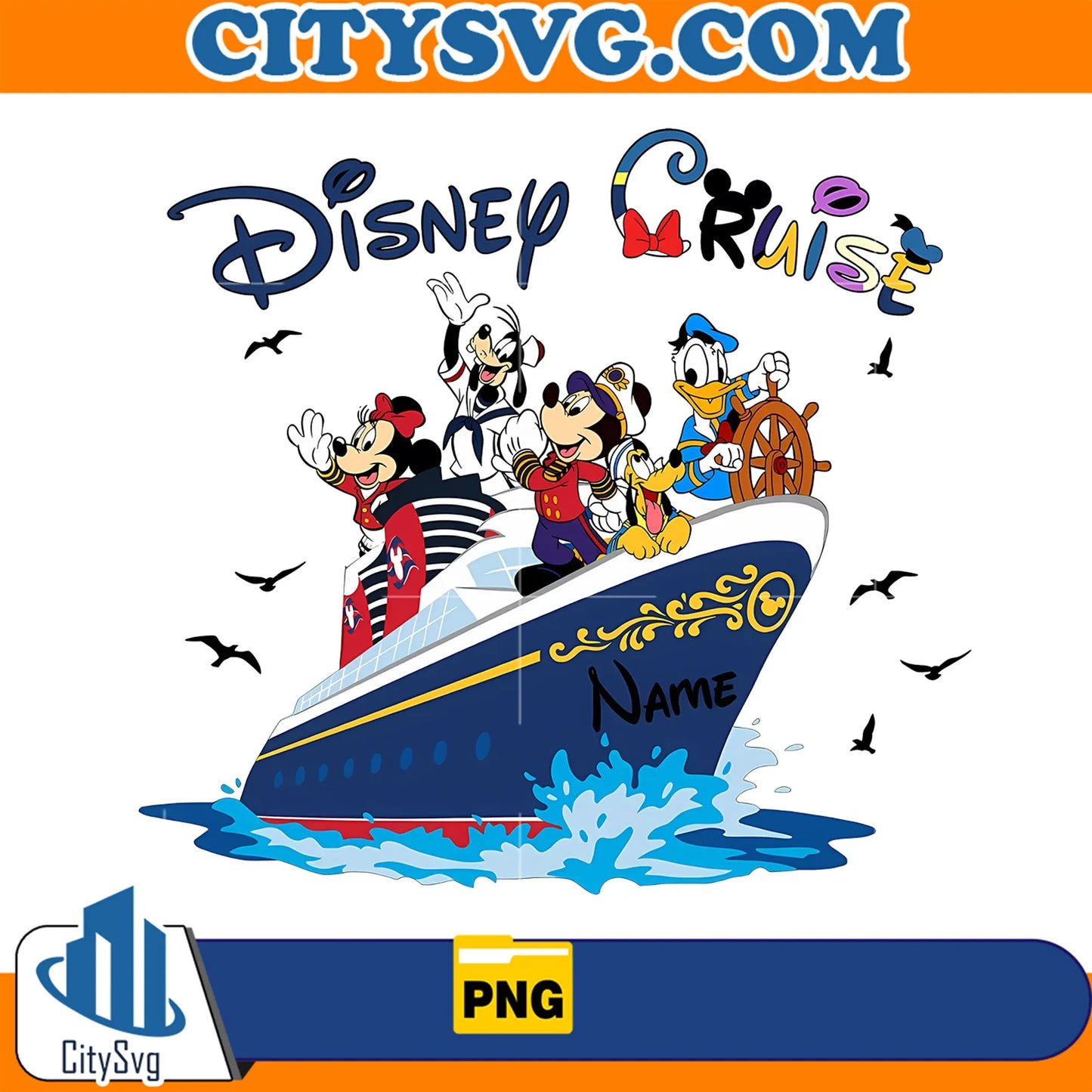 CustomDisneyCruiseMickeyFriendsPng