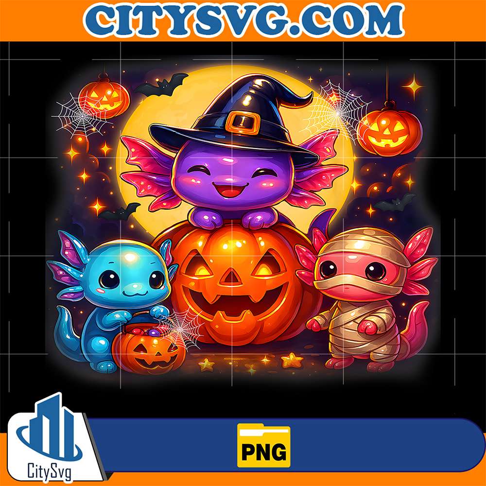 Cute-Axolotl-Jack-O-Lantern-Halloween-Costumes-Boys-Girls-Png