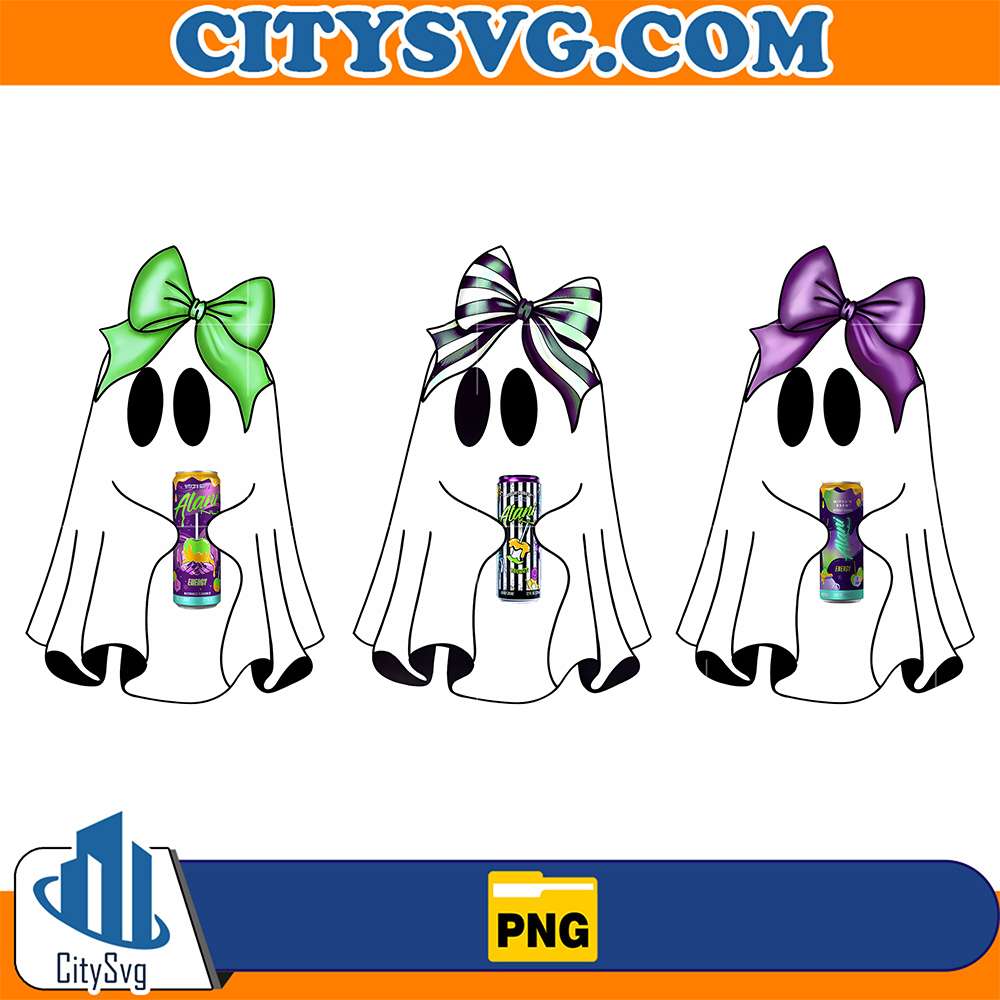 Cute-Ghost-And-Alani-Energy-Drink-Halloween-Png