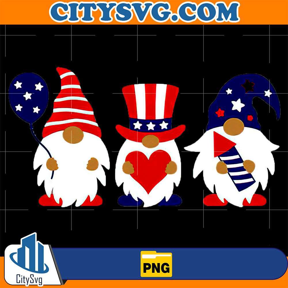 Cute-Gnome-4th-Of-July-Png