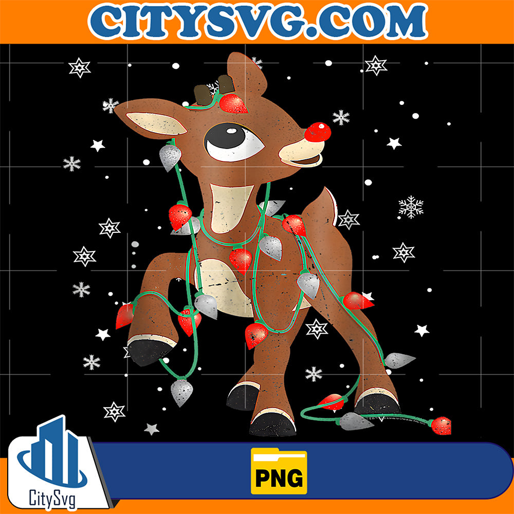 Cute-Rudolph-The-Red-Nose-Reindeer-Christmas-Png