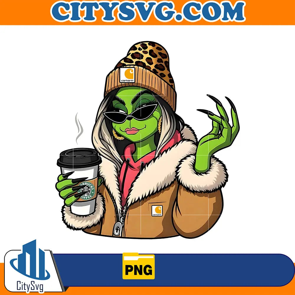CuteGrinchGirlBoujeePng
