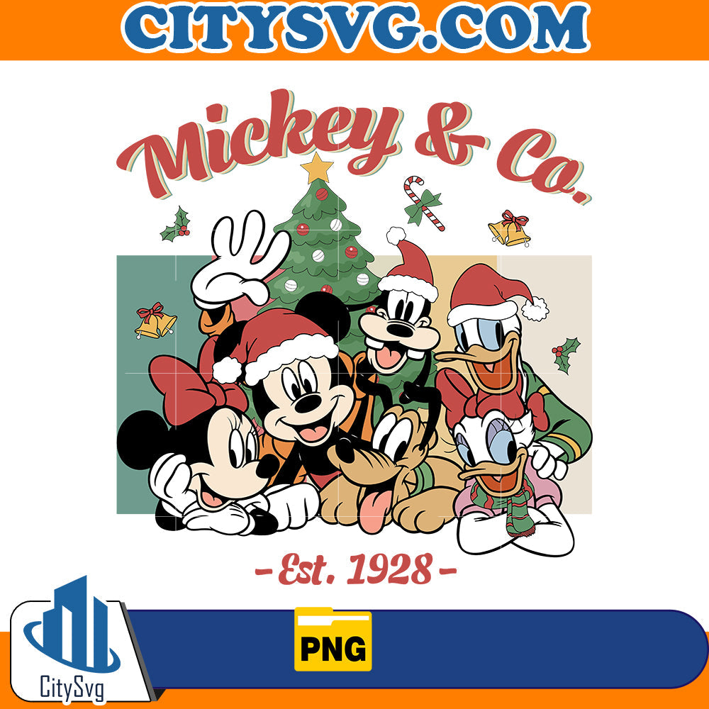 Mickey & Co Est 1928 Png CitySvg
