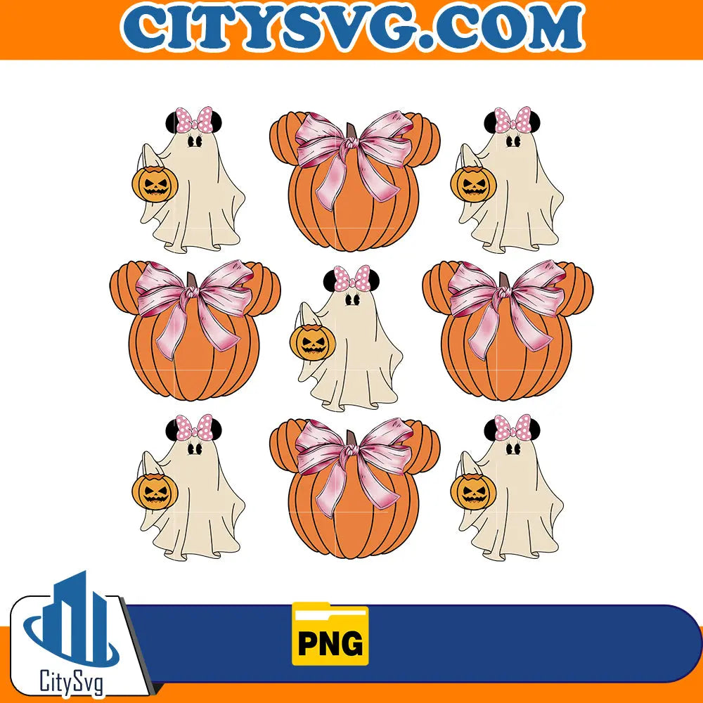 Halloween Minnie Boo Png CitySvg