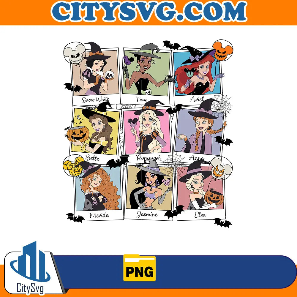 Disney Princess Halloween Png CitySvg