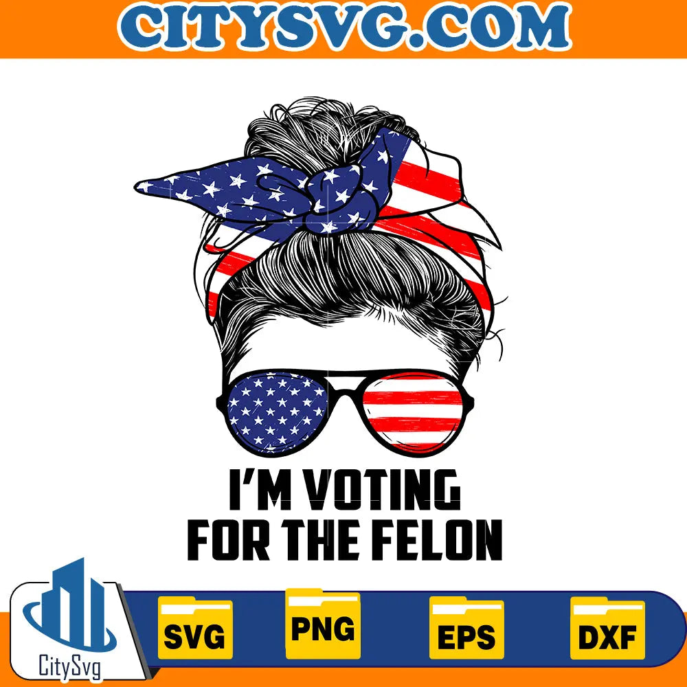 I'm voting for the felon svg CitySvg