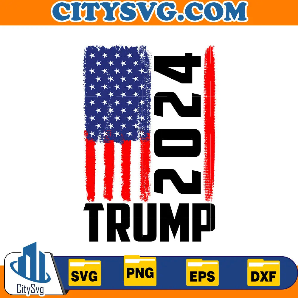 Trump 2024 CitySvg