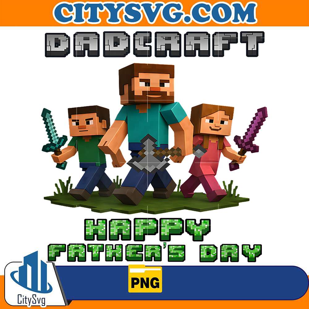 Dadcraft-Gamer-For-Happy-Father-s-Day-Png